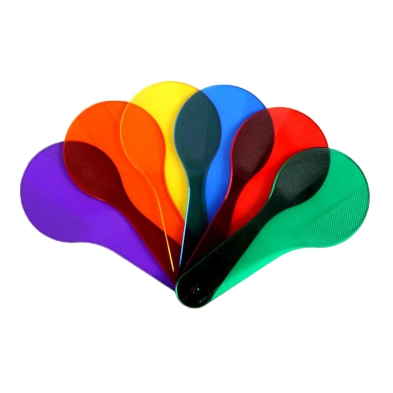 

R9UE 6 PCS Color Training Board Color Knowledge Study Tool Practice for Children