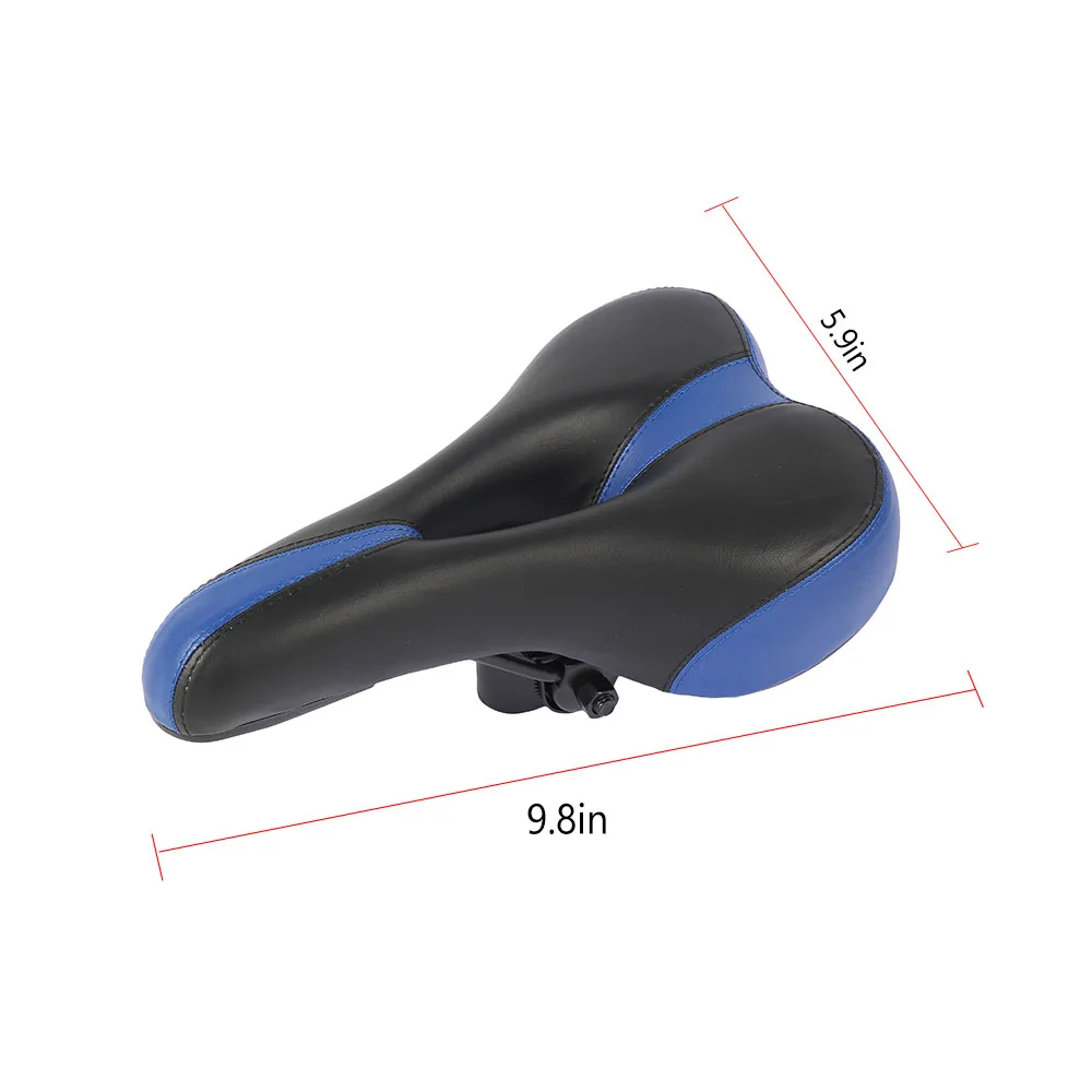 Велосипедное седло амортизирующее полое для горного велосипеда