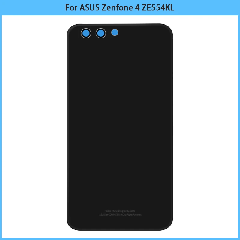 Крышка батарейного отсека для ASUS Zenfone 4 ZE554KL задняя крышка Задняя стеклянная