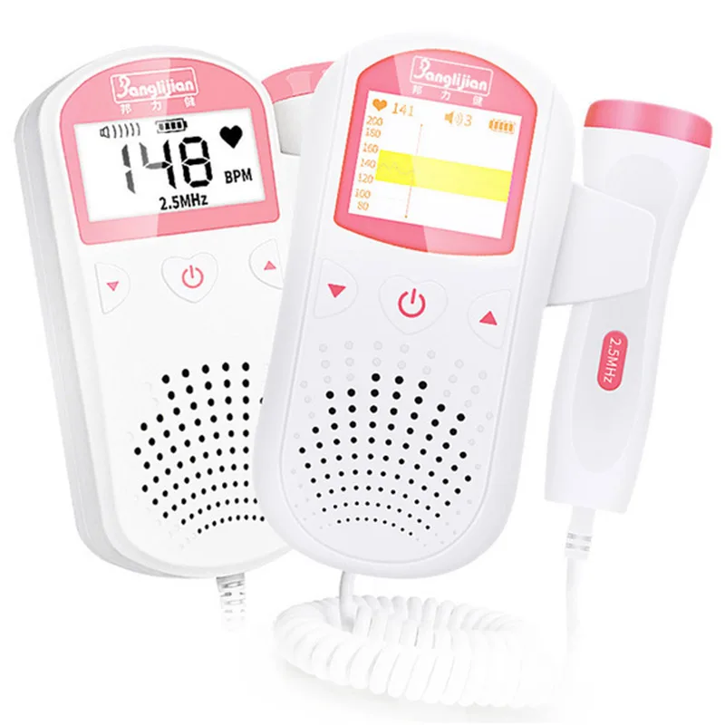 Doppler Baby сердечный ритм монитор Карманный фетальный 2 5 МГц ультразвук младенца