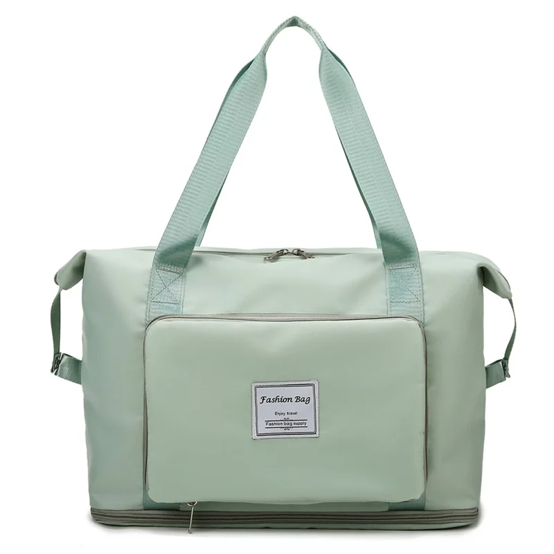 Travel Tote Gym Bag Waterproof Travel Bag Yoga Bag Multifunctional Foldable Expansion Storage Outdoor Bag Dry and Wet Separation