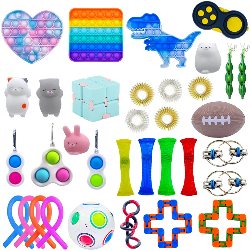 Jual Kotak Mainan Fidget Sensor Gelembung Tekan Lesung Pipi Sederhana Mainan Pereda Stres Busa Mainan Pereda Stres Anak Dewasa Lucu Anti Stres