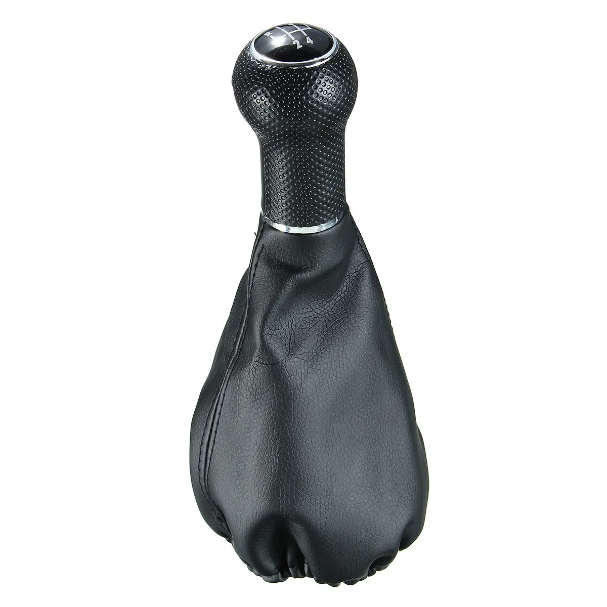 Автомобильная ручка переключения передач 5 скоростей кожаные ботинки для Volkswagen VW