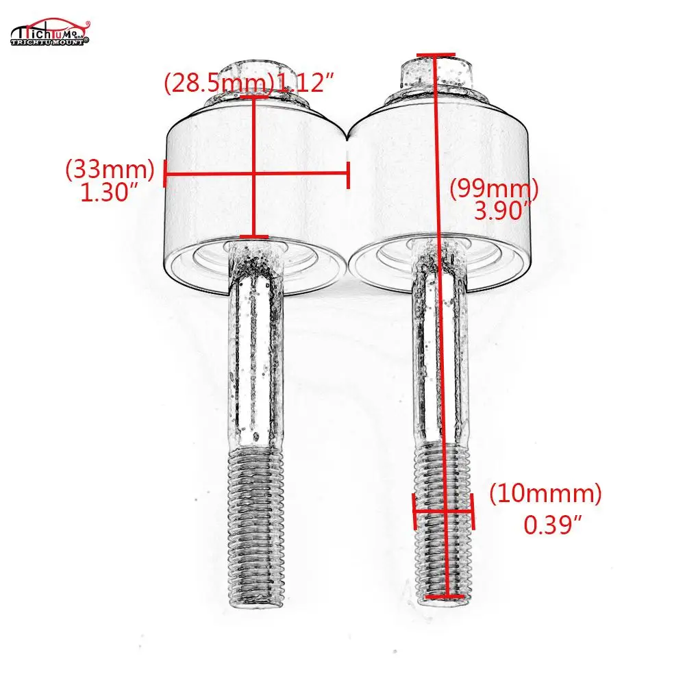 Комплект рулевых подъемников крепежные зажимы переходники для триумфа Bonneville T100