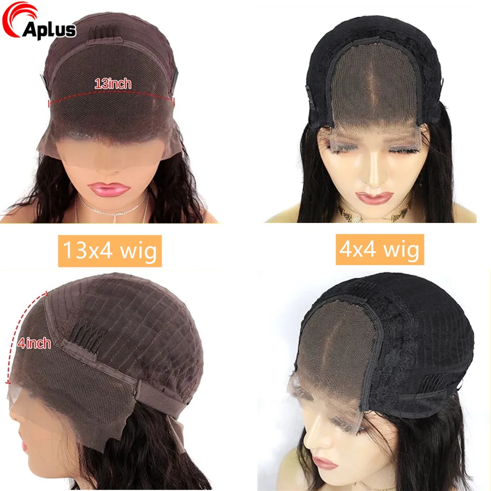 Короткие фронтальные парики предварительно выщипанные прямые из натуральных