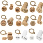 Бирки ручной работы с надписью Thank You with Love fu You, 100 шт.