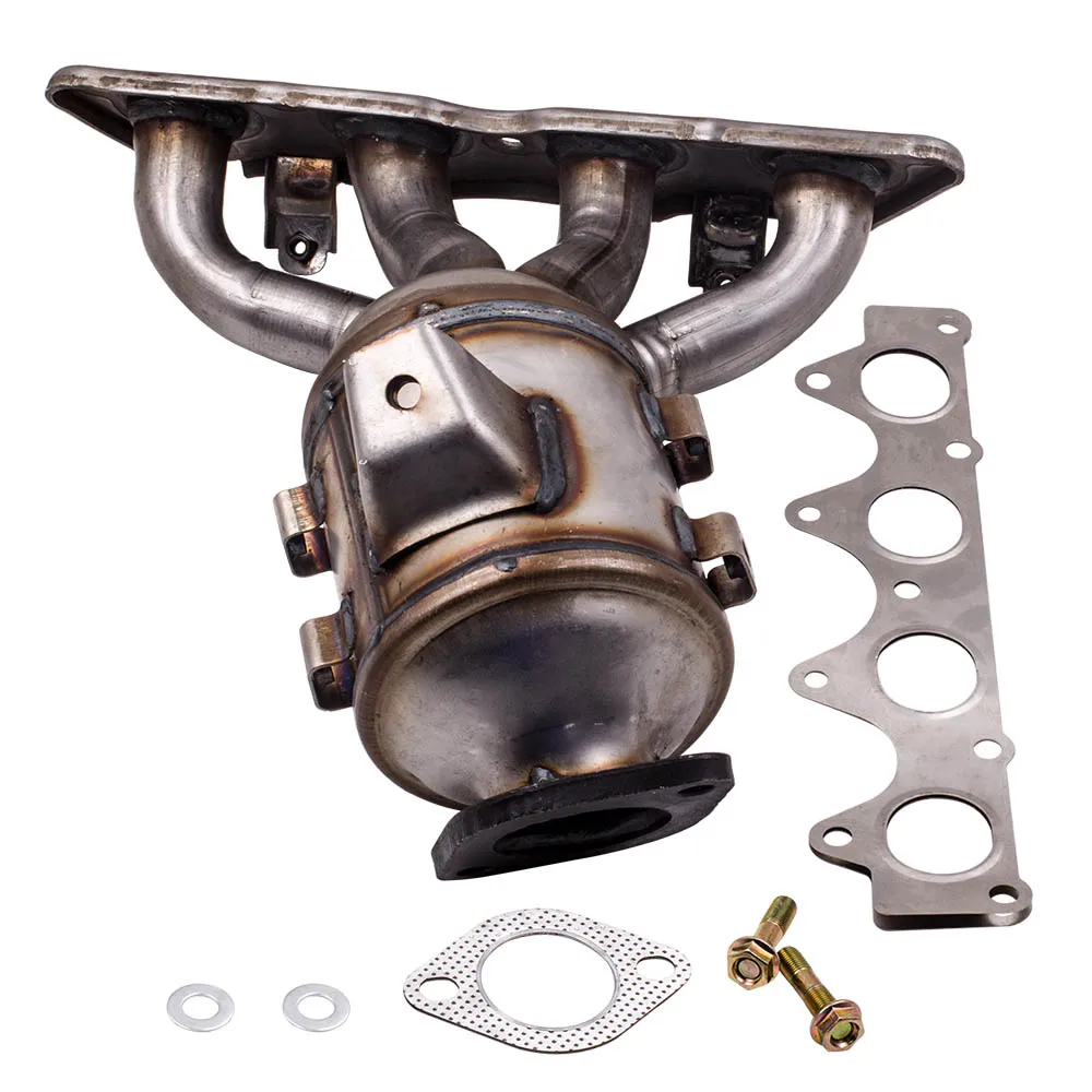 MAXPEEDINGRODS выпускной коллектор встроенный каталитический конвертер для Hyundai Accent 1.6L