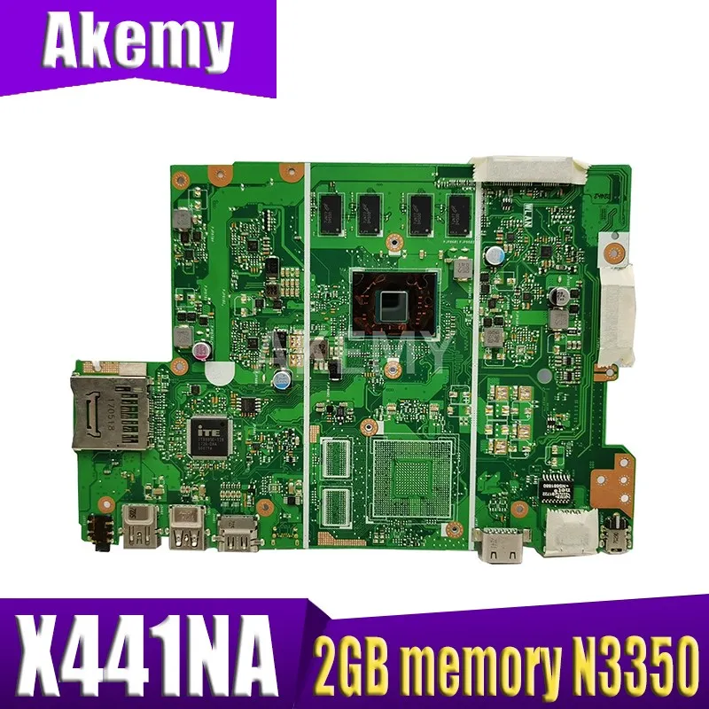 

Новая материнская плата X441NA X441NC REV2.1 для ASUS X441NA X441N материнская плата с процессором для ноутбука 2 Гб памяти N3350