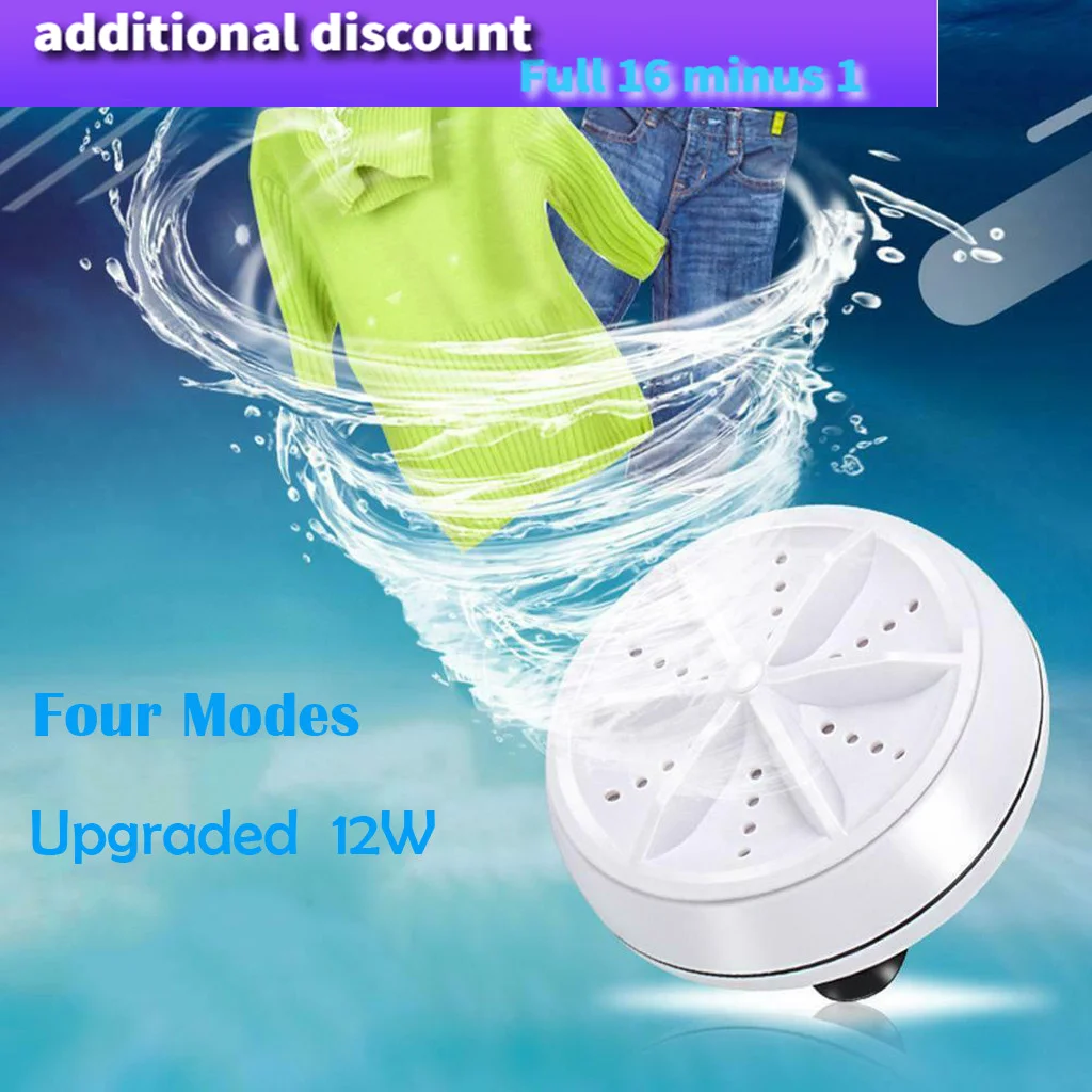 3 в 1 мини стиральная машина портативная персональная вращающаяся турбина для