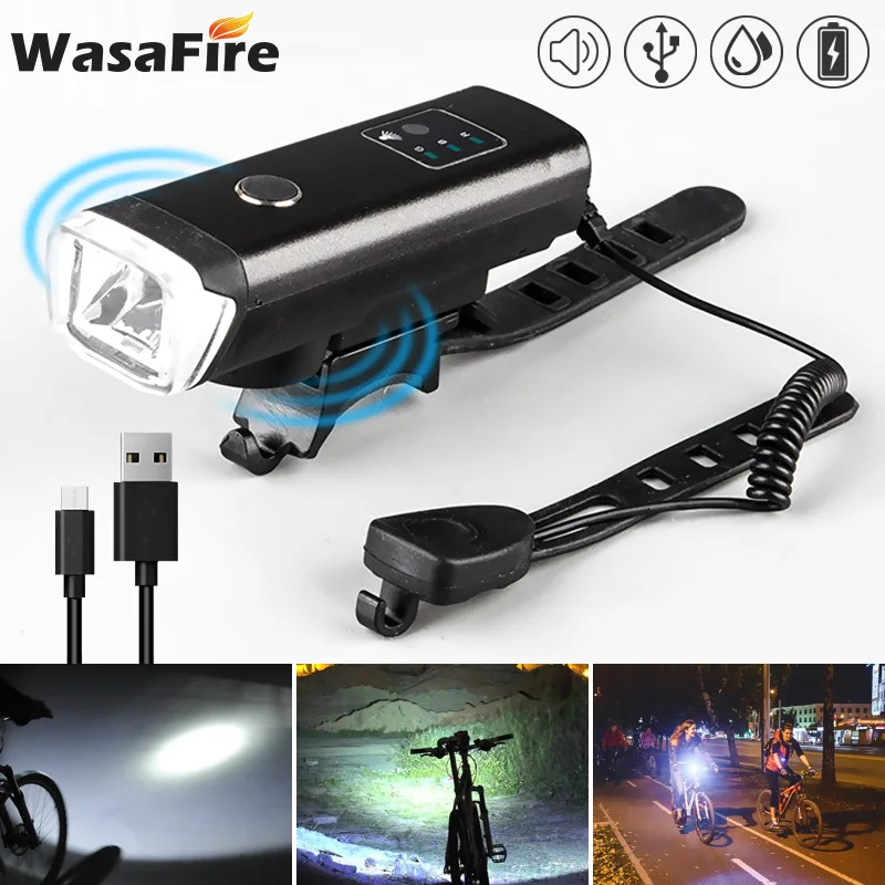 

Usb Перезаряжаемые велосипед светильник Mtb велосипеда передняя Светильник Велоспорт Безопасность Предупреждение светильник Водонепроница...