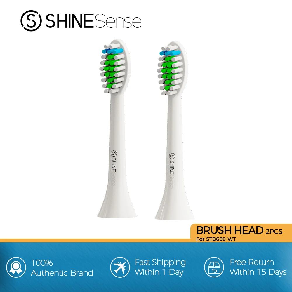 Сменные головки ShineSense для звуковой электрической зубной щетки STB600|Насадки