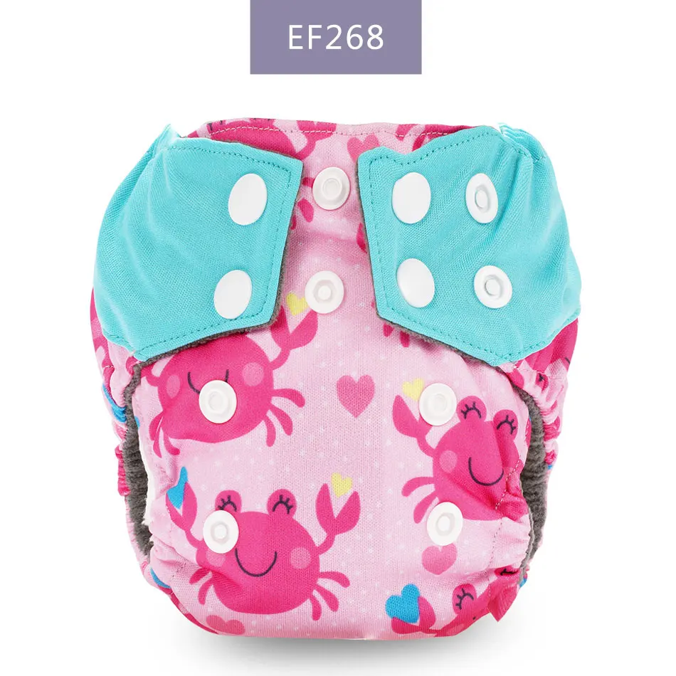 EF268-newborn diaper Elinfant пеленки для новорожденных, моющиеся, экологиэкологичные, ткань - Color: EF268-newborn diaper
