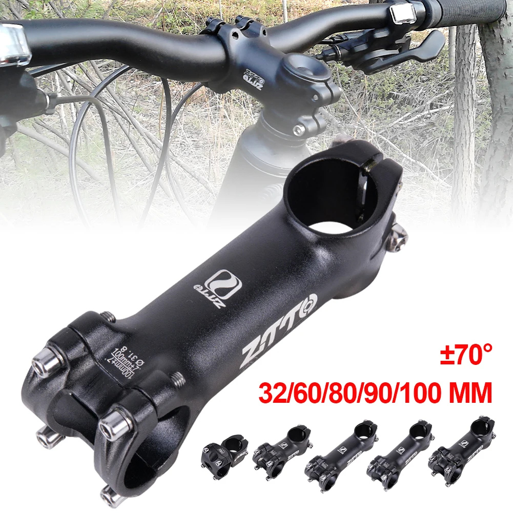 

SALE Bike Stem 31.8mm*32/60/80/90/100mm 7 Degree Aluminum Alloy Lightweight Handlebar Stem for XC AM MTB Bicycle Parts