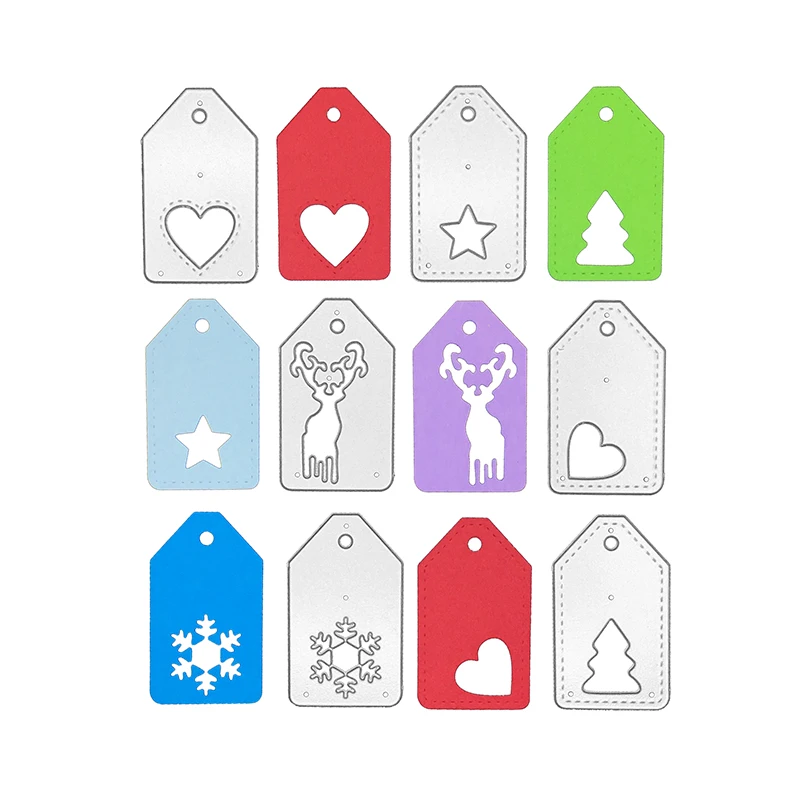 Рождественский элемент форма для ножа металлическая Форма резки серебряная