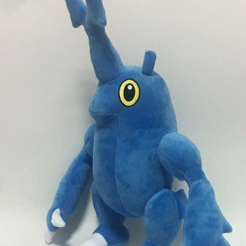 

TAKARA TOMY Stuffed Animals Pokemon Toy 30cm Heracross High Quality Short Plush Cute and Charming Holiday Gifts for Children