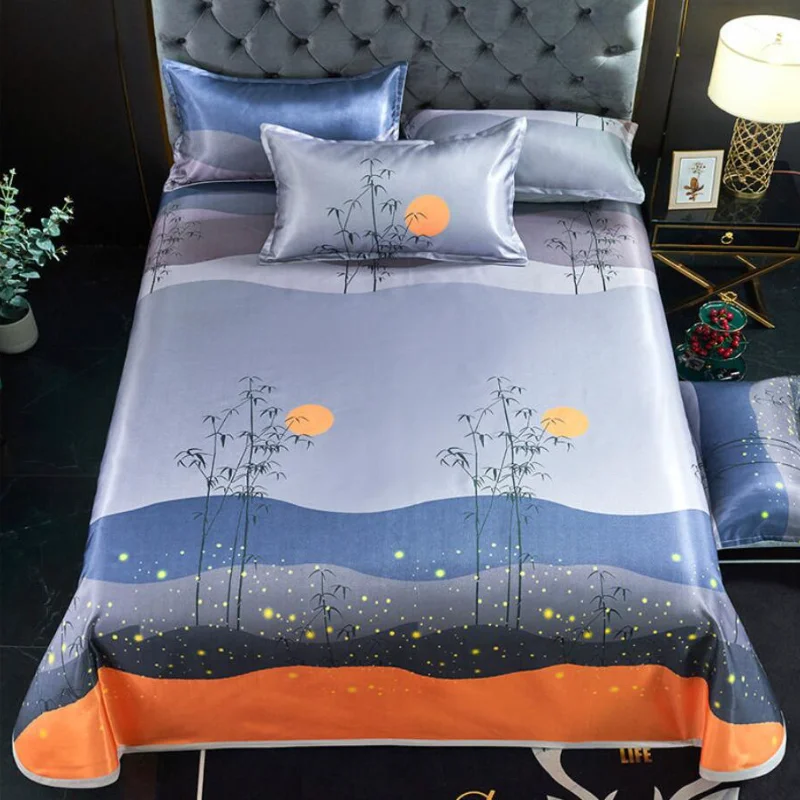 Новинка коврик из ледяного шелка летние постельные принадлежности для дома