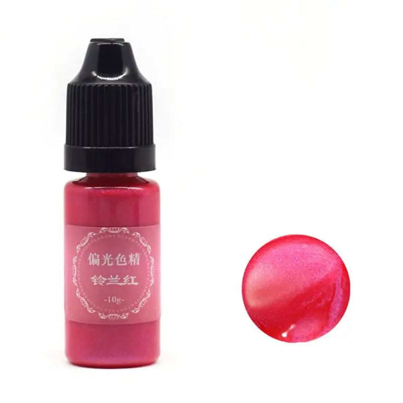 

10g Pearlescent Polarized Resin Pigment DIY Crystal Epoxy Dyeing Material Jewelry Making Tools