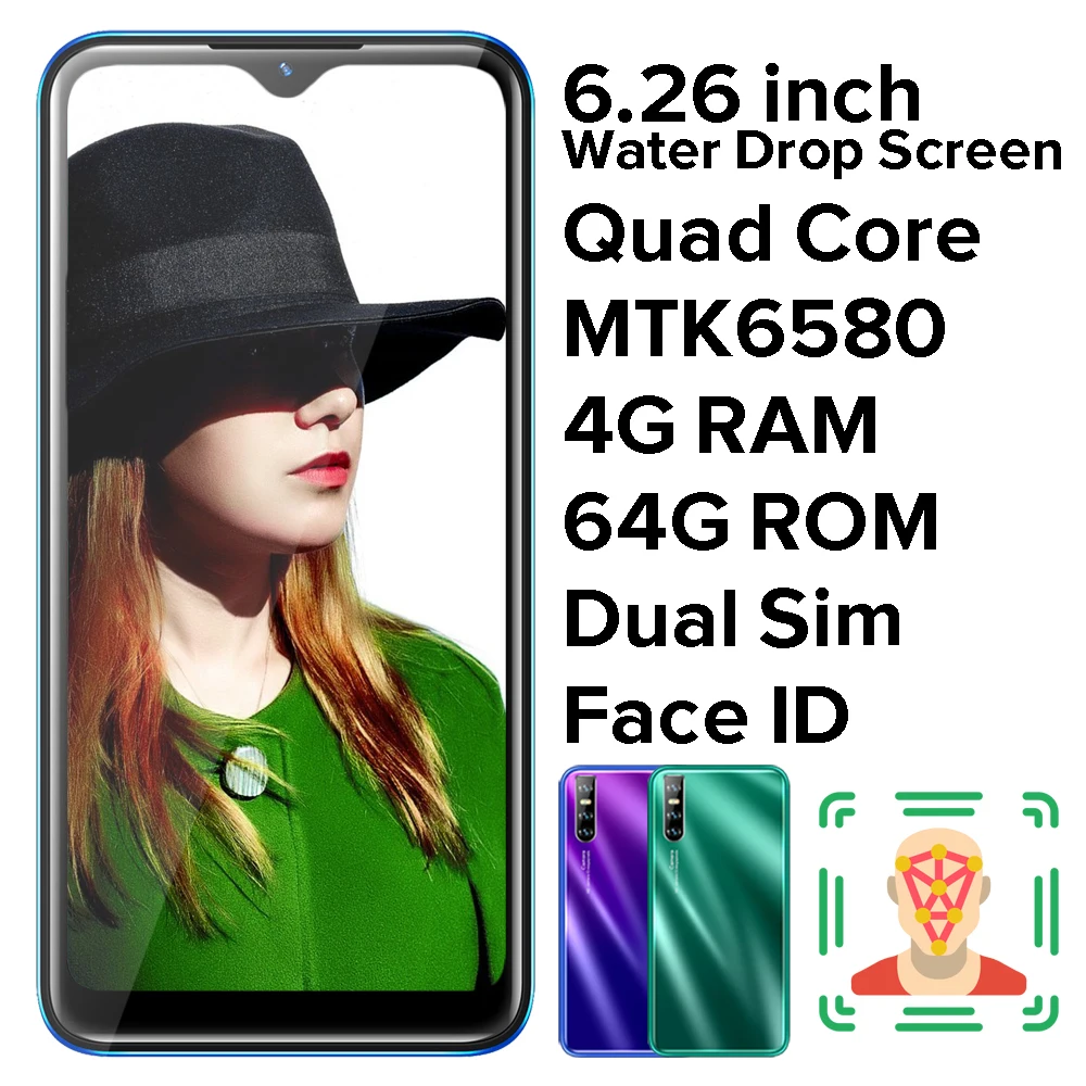 Оригинальный смартфон Note 7 Pro с четырехъядерным процессором MTK6580 6 3 дюймовым