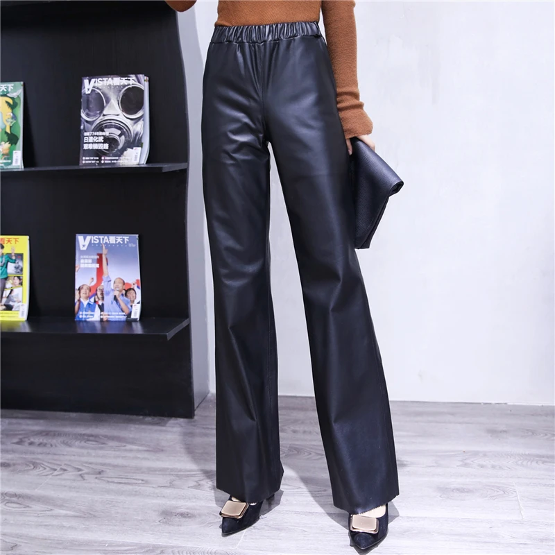 Рисунок 2 - Кожаные брюки, женские удлиненные