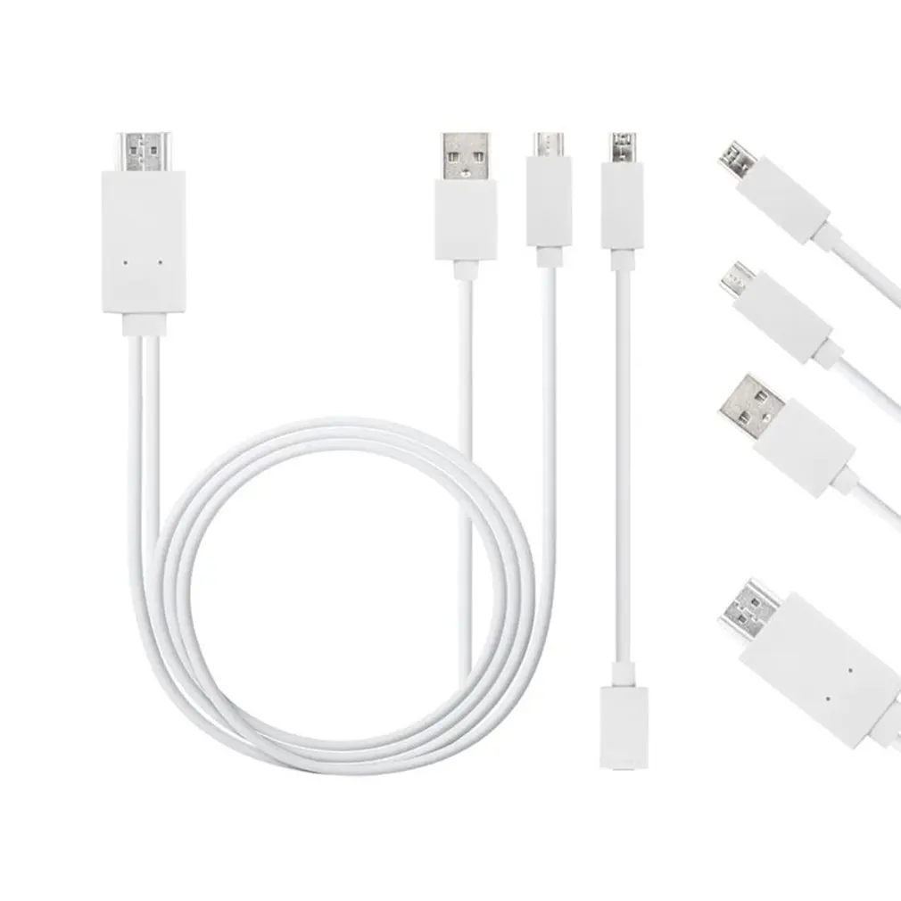 Универсальный адаптер MHL для телефона Android Micro USB к HDMI 1080P HD ТВ кабель| |