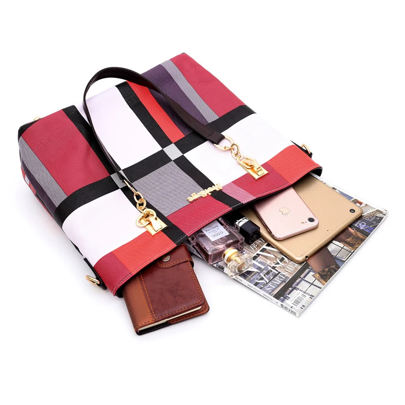 2019 Новый 6 шт. Для женщин Сумки из искусственной кожи женские туфли с кисточкой на