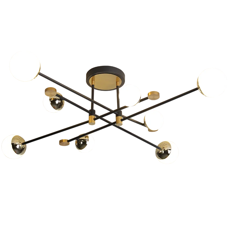 

Dining room lamp modern simple household creative personality bedroom ceiling lamp magic bean lamp Nordic living room Chandelier