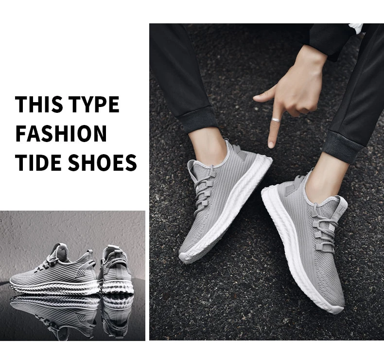 VESONAL, дышащие весенне-летние новые кроссовки Flyknit, мужская обувь, повседневная удобная мужская обувь, прогулочная обувь