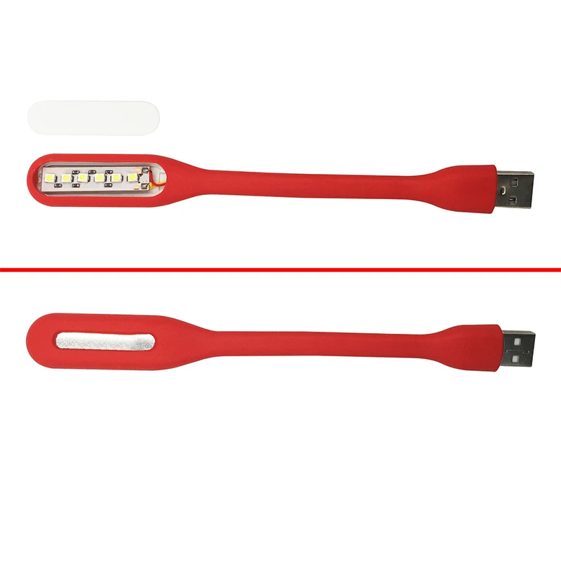 

USB LED Lamp Book Light Mini Portable USB LED Light Power Bank Portable Notebook LED Reading Desk Light USB Flexo Night Lights