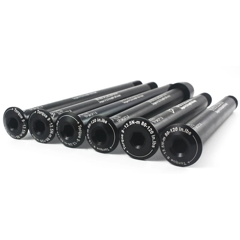 Bicycle Thru Axle Bike Quick Release Hubs Tube Shaft Skewers Front Rear Axle for Scott M12x1.5 M12x1.0 Bike Accessory