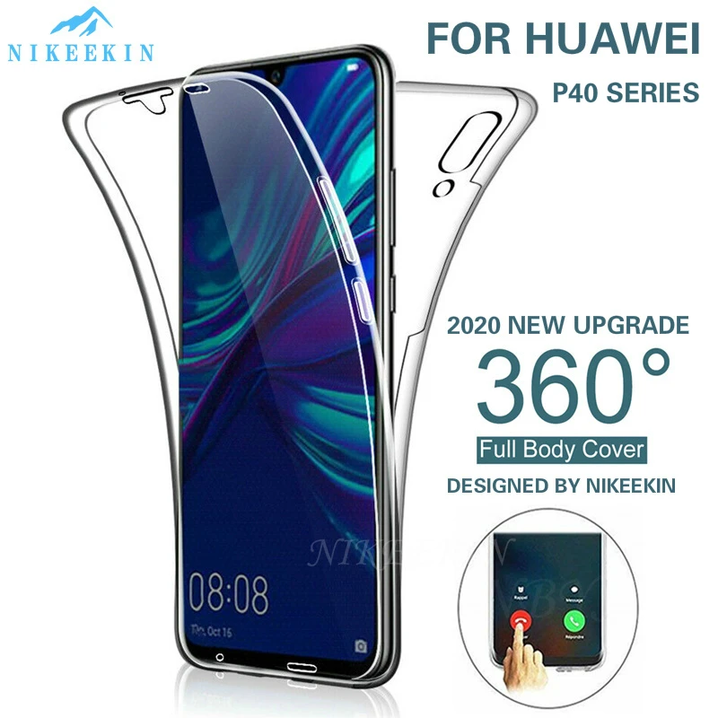 Полностью закрытый чехол 360 для Huawei P40 Lite E P20 Pro P30 новая версия Y5 Y6S Y7P Smart Plus Honor 8A Prime