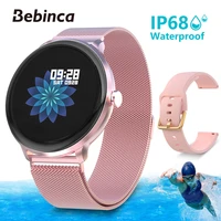 ip68 waterproof smart watch smartwatch women men for android iphone phone pedometer fitness tracker heart rate sleep monitor