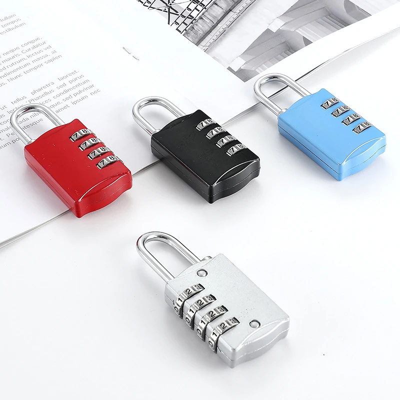 

1Pcs Luggage Lock Suitcase Luggage Password Dial Digit Lock Anti-Theft Security Password Lock Padlock Safe Travel Lock Cupboard