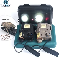 wadsn airsoft new la 5c peq15 uhp red dot ir laser sight tactical anpeq laser weapon flashlight led 250lumes armas scout light