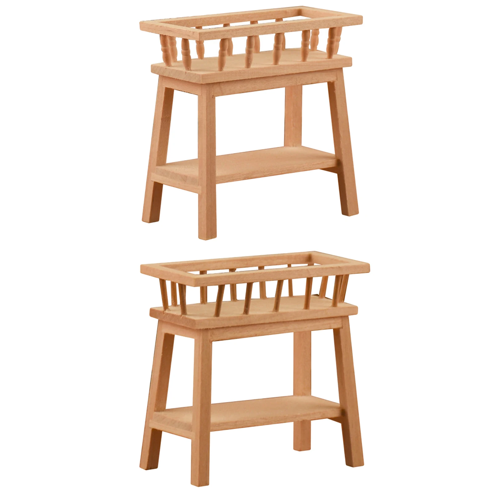 1/12 кукольная мебель Цветочная подставка украшение для сада и спальни ручной