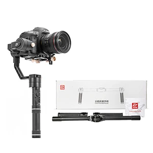 ZHIYUN Crane Plus 3-осевой стабилизатор портативный монопод с шарнирным замком 2500g Полезная нагрузка Для беззеркальных цифровых зеркальных фотокамер Камера Поддержка режим POV VS Crane2 - Цвет: Crane-plus-EH001