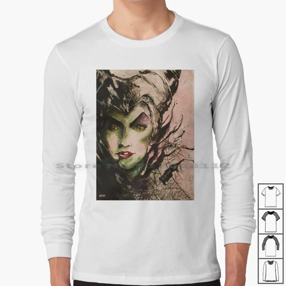 

Long Sleeve T Shirt Colors Villain Evil