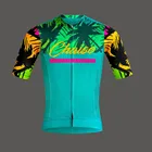 Клубная футболка с коротким рукавом, быстросохнущая рубашка для гонок, одежда для велоспорта на открытом воздухе, летняя дышащая одежда для велоспорта