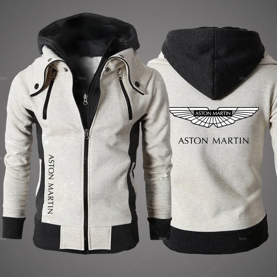 Новинка 2022 мужская одежда Aston Martin повседневная куртка Флисовая теплая