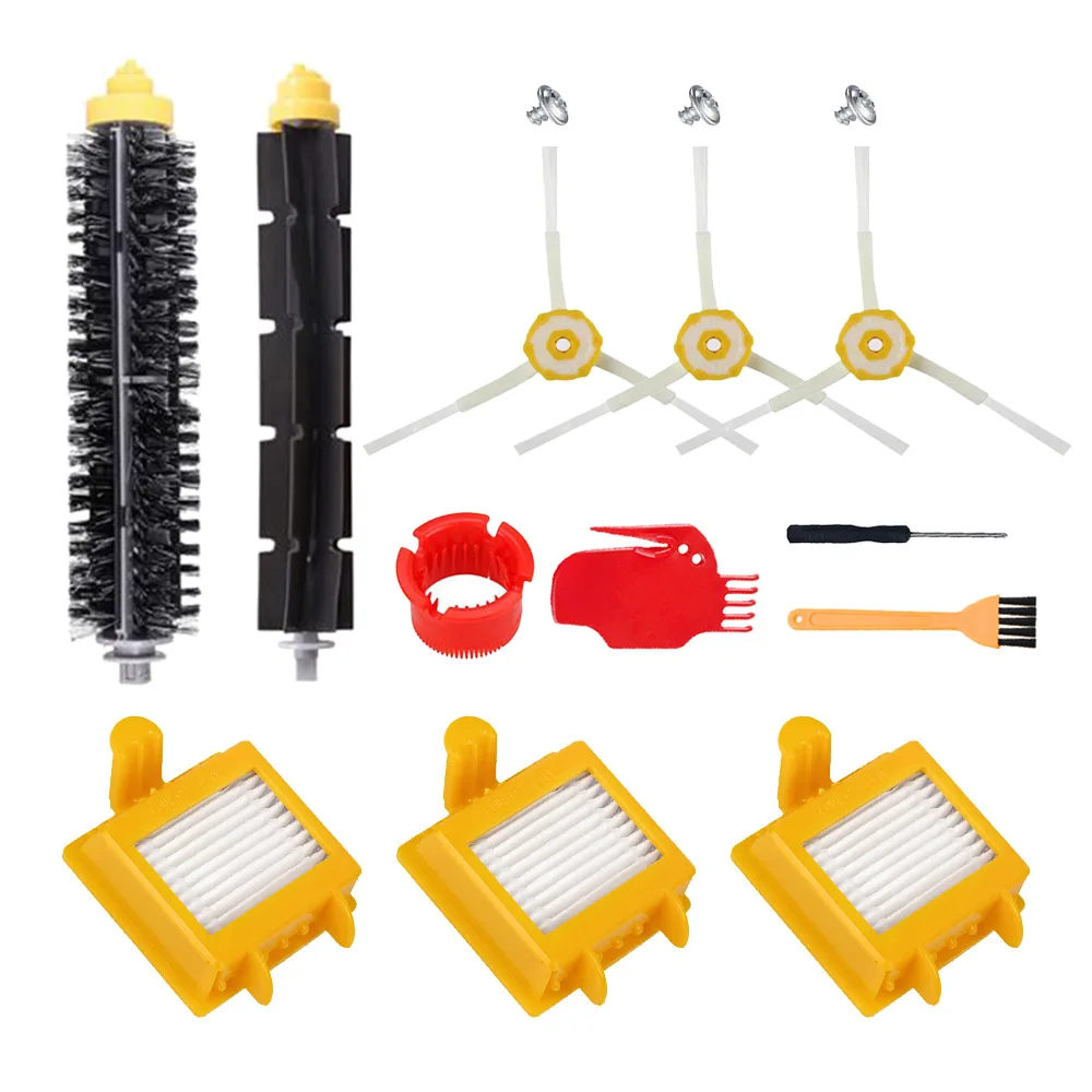 

Hepa Filters & Bristle Beater Brushes & Side Brushes For iRobot Roomba 700 Series 760 770 780 790 Vacuum Cleaner Replacement Kit