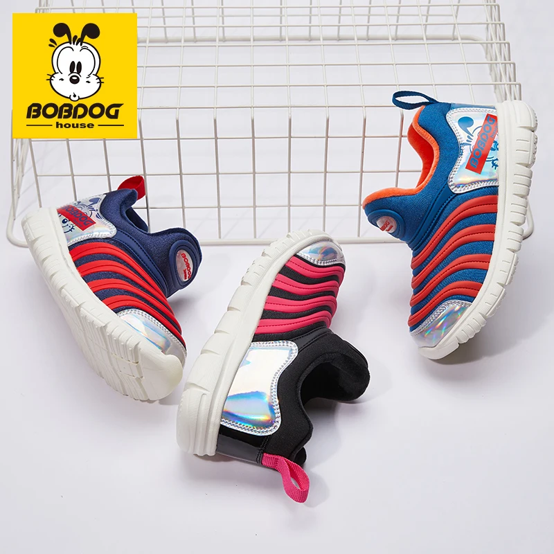 Детская обувь BOBDOG house Нескользящие и удобные детские беговые туфли легкие