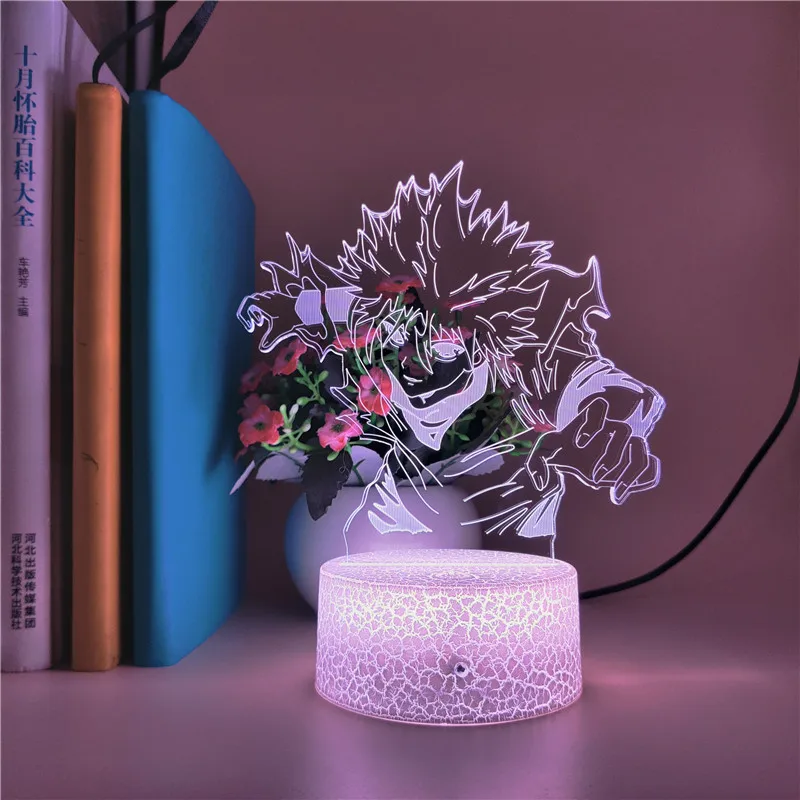 3d Ночная лампа аниме Hunter X KILLUA ZAOLDYECK для детской спальни Декор ночник управление