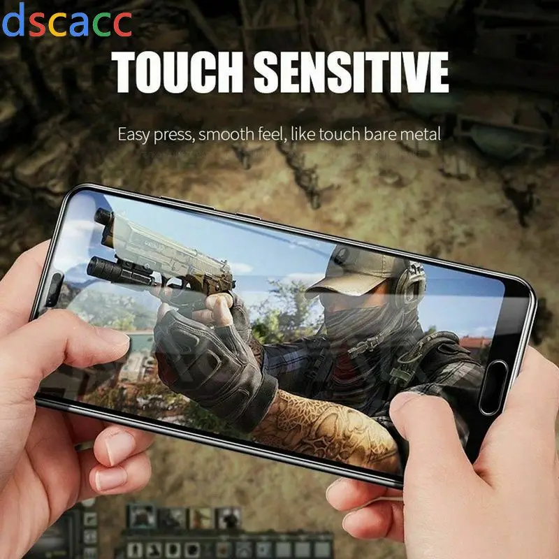 Dscacc 3D полное клеевое закаленное стекло для Samsung Galaxy S8 S9 Plus Note 8 9 A8S S10 S10E S10PLUS J7 J6 J8 2018