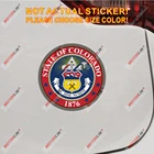 Наклейка в виде герба оружия Колорадо, США, Виниловая наклейка для автомобиля, светоотражающая Глянцевая наклейка, размер выбора