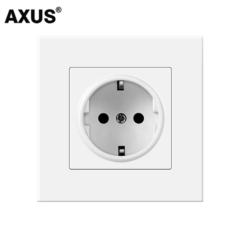 Розетка сетевая AXUS с двумя USB-портами 5 В 2 А со светодиодным индикатором |