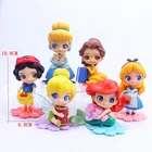 Экшн-фигурки принцессы, из ПВХ, 8 видов