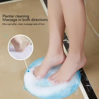 foot brush remover back massager pad silicone bathroom accessories non slip mat for bath machine made lazy artifact modern