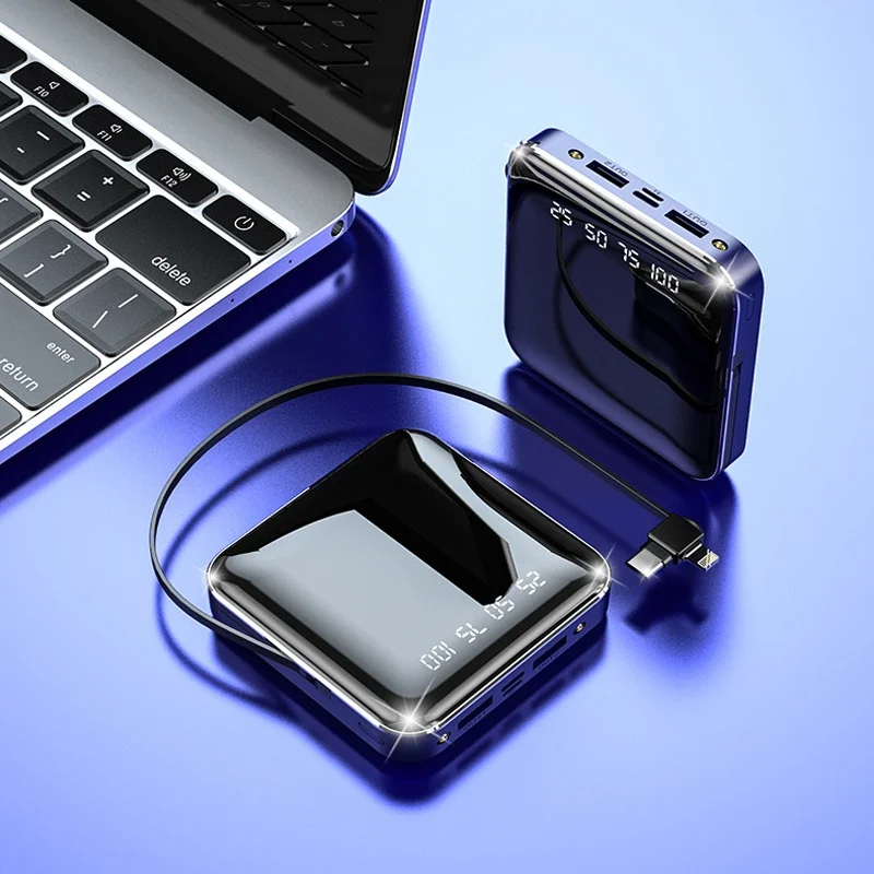 

Portable Mini Charger Power Bank 30000mAh High Capacity Power Bank with 2.1A Output External Battery Pack