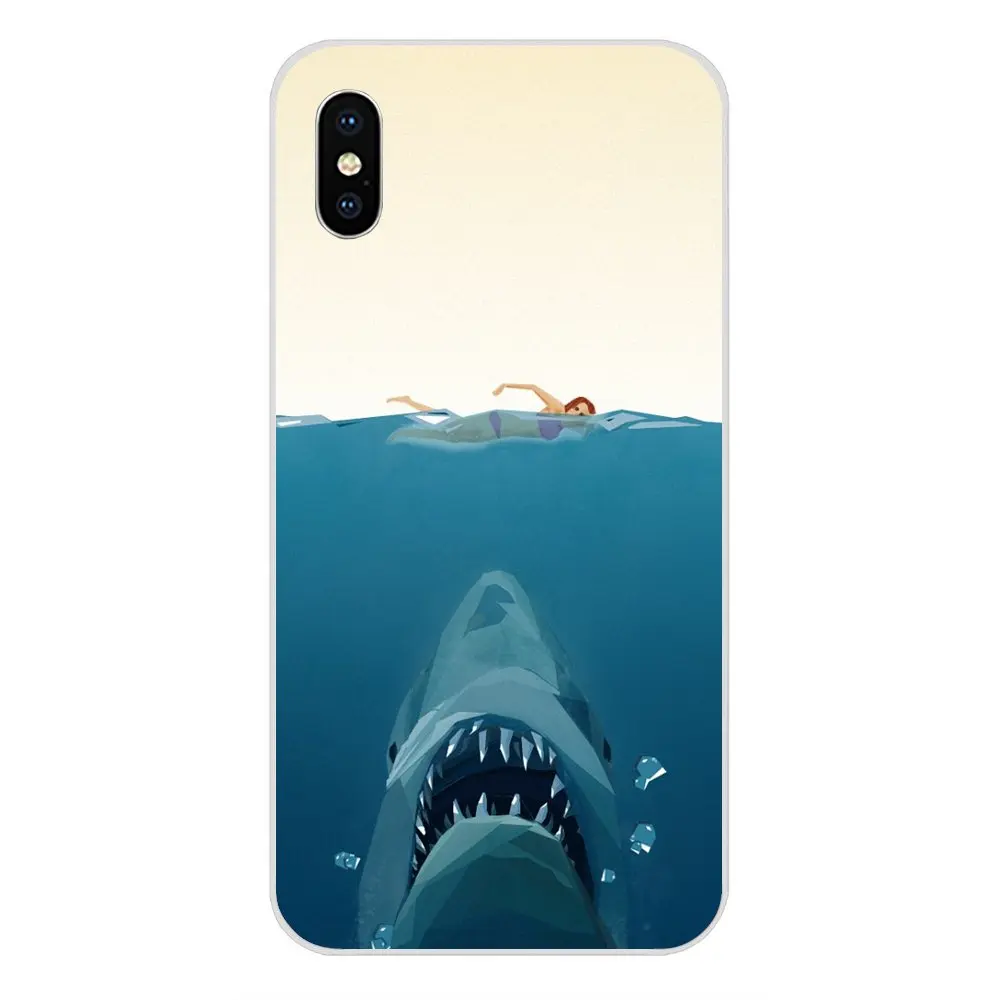 Высокое качество Разноцветные челюсти классический фильм Акула для Galaxy Grand A3 A5 A7
