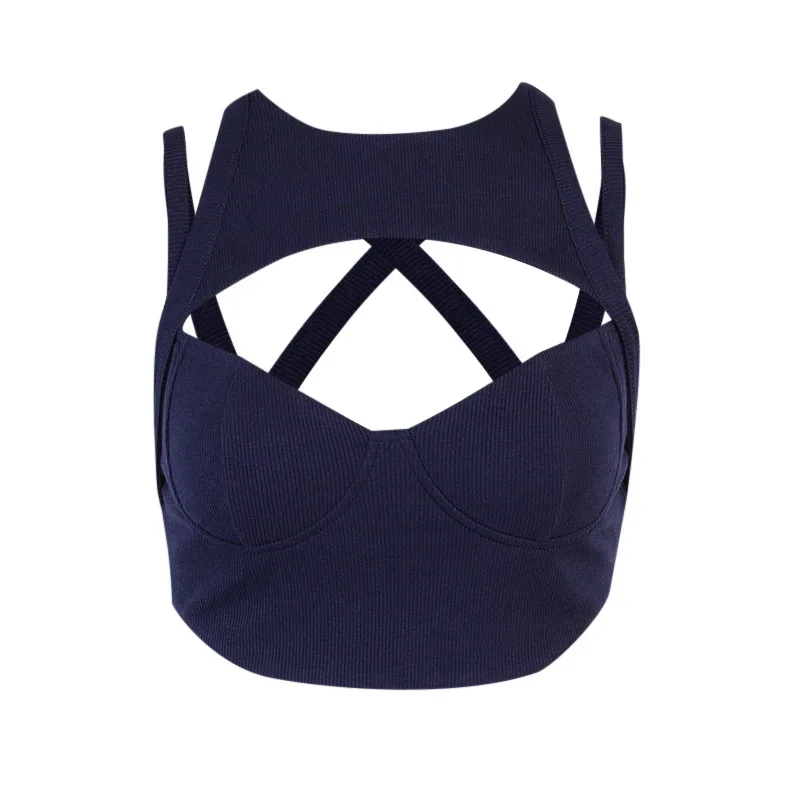 

Hjwsfdcai 2021 New Women's Tube Top Fashion Stretch Cotton Underwear Solid Color Breathable Tank Top Sexy Cozy Wireless bra