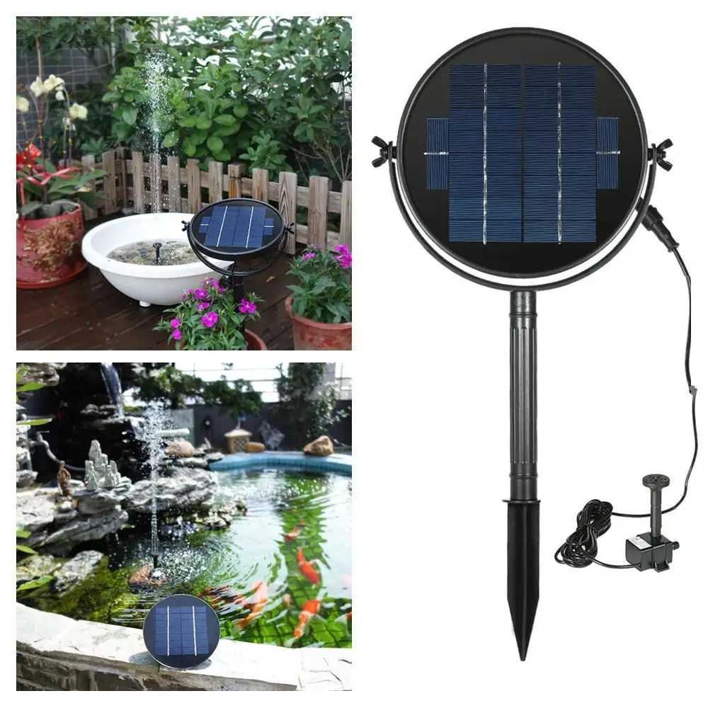 

QR-SR09B Solar Water Fountain Brushless Submersible Water Pump